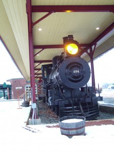 Historic Train Engine 484, White River Junction, Vermont